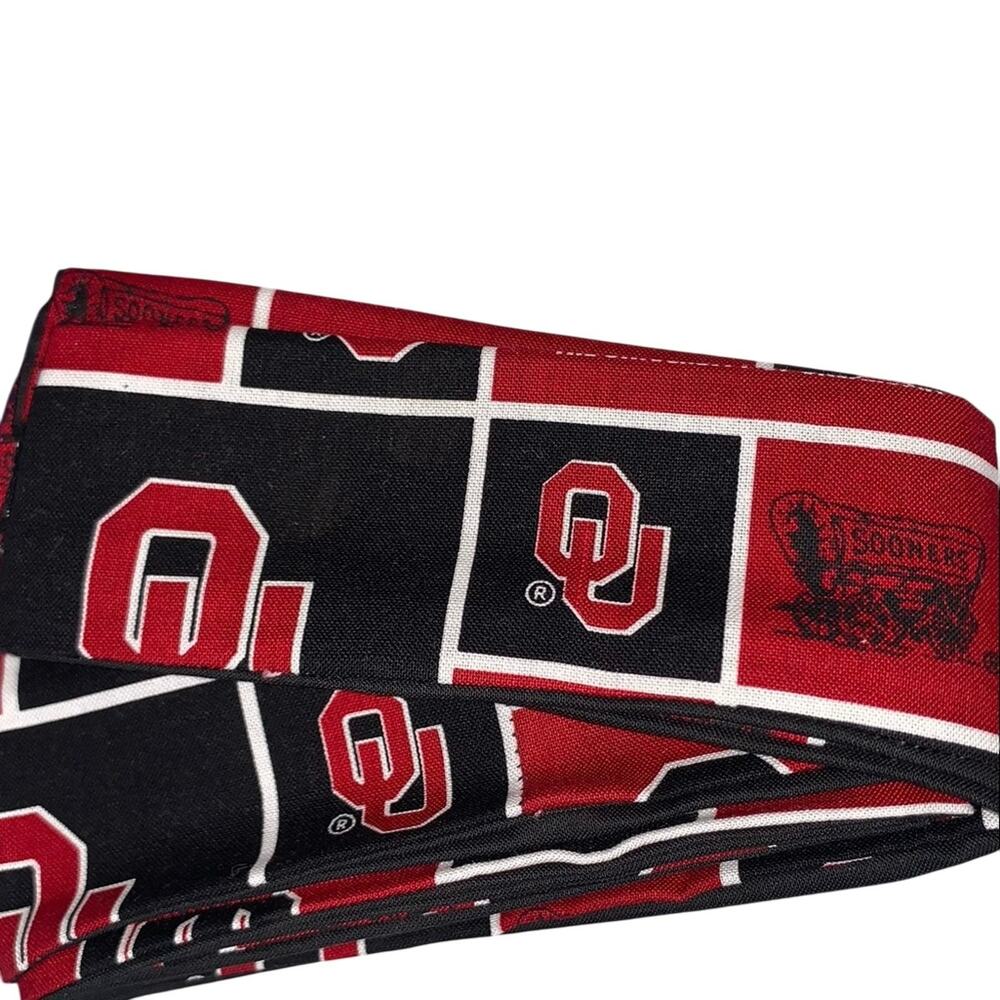 NWT OU Red‎ & Black Strap